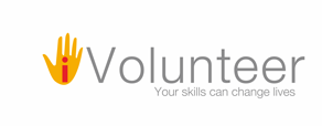 iVolunteer Logo - White